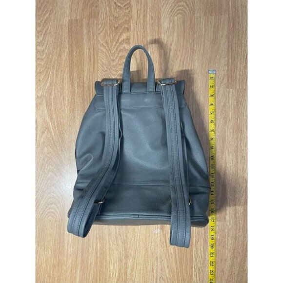 DEUX LUX Backpack GRAY/GOLD ACCENTS - Picture 2 of 3